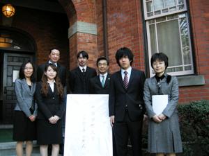 3年次修了者卒業式の様子