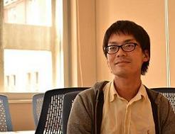 インタビューの様子