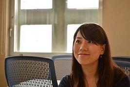 インタビューの様子