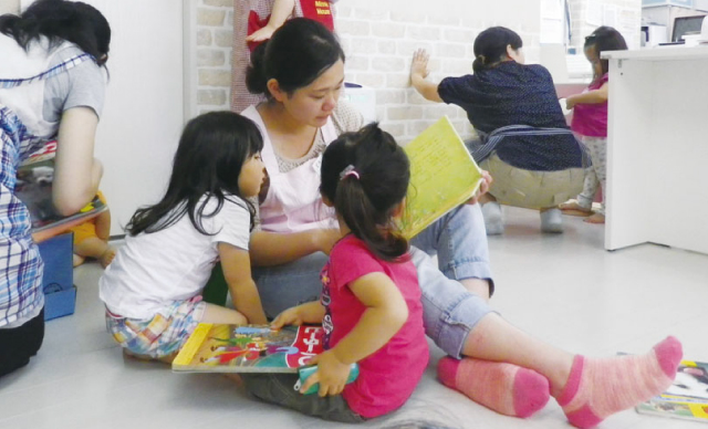 1 Day for Others 「人とのつながりを実感」コースのボランティアの様子