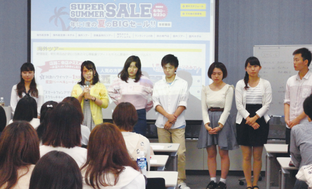 1 Day for Others 「企業の社会的責任について知る」コースのボランティアの様子